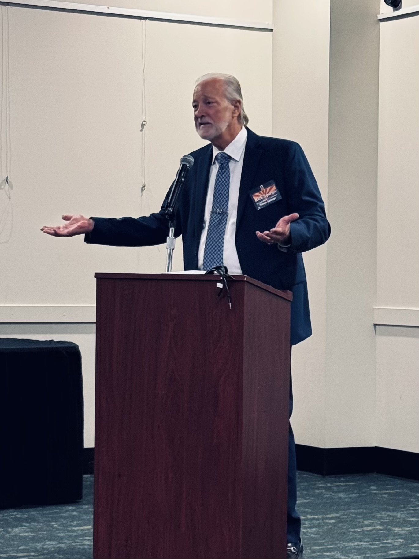 Spargo speaking at Scottsdale Holland Center Candidate Event 2026